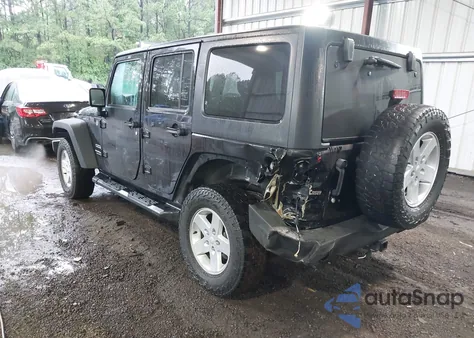 2015 Jeep Wrangler Unlimited Sport из США, поврежденный, VIN 1C4HJWDG5FL670693